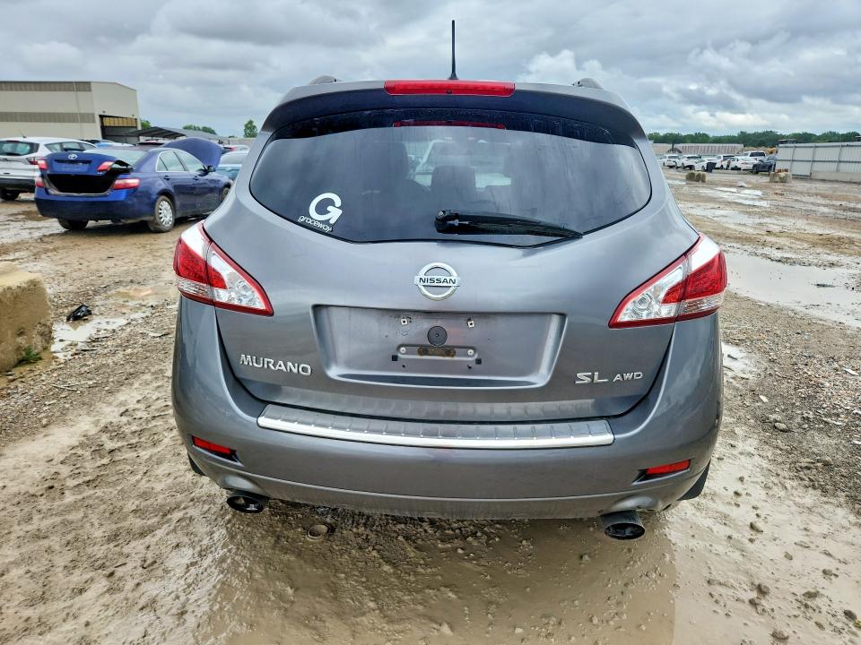 2013 Nissan Murano VIN JN8AZ1MW0DW301194 COPART salvage auction — FRONT END, MO - SALVAGE CERTIFICATE OF TITLE, sold $525 on 2026-07-28 (photo 6)