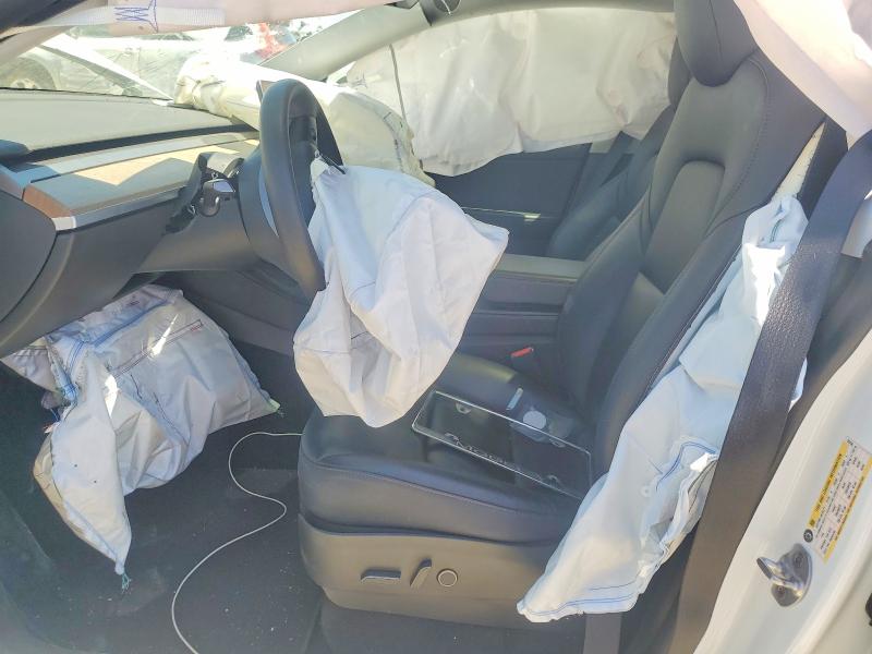 2021 Tesla Model y VIN 5YJYGDEE1MF263146 COPART salvage auction — FRONT END, CA - SALVAGE CERTIFICATE, sold $4,100 on 2026-07-14 (photo 7)