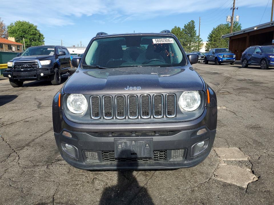 2016 Jeep Renegade VIN ZACCJBBW5GPC93325 COPART salvage auction — MINOR DENT/SCRATCHES, Co - Dis/Dlr/Exp Only Clean Title, sold $1,700 on 2026-07-08 (photo 5)
