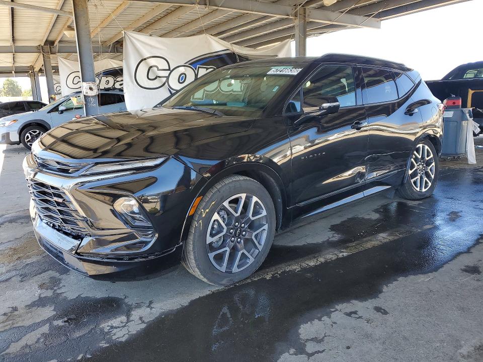 2025 Chevrolet Blazer VIN 3GNKBKRS2SS205650 COPART salvage auction — REAR END, Ca - Non-Repairable Vehicle Cert, sold $3,600 on 2026-08-03 (photo 1)