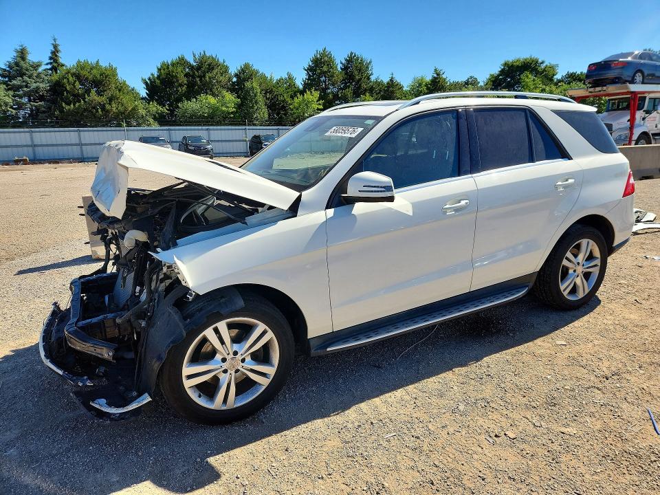 2013 Mercedes-benz M-klasse VIN 4JGDA5HB4DA206984 COPART salvage auction — FRONT END, Il - Salvage Certificate, sold $225 on 2026-07-28 (photo 1)
