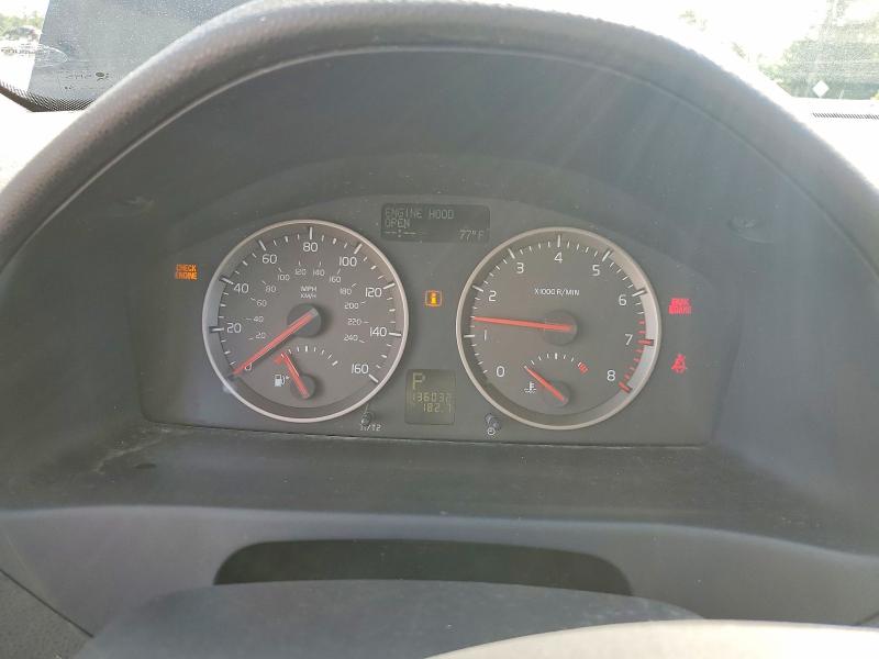2007 Volvo V50 VIN YV1MJ682772316334 COPART salvage auction — FRONT END, Ga - Cert Of Title-Salvage, sold $400 on 2026-07-29 (photo 9)