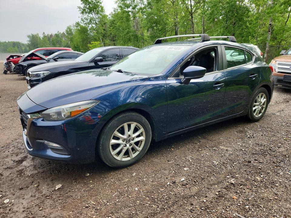 2018 Mazda 3 VIN JM1BN1L74J1169801 COPART salvage auction — SIDE, On - Permit No Brand - Unfit, sold $5,500 on 2026-07-16 (photo 1)