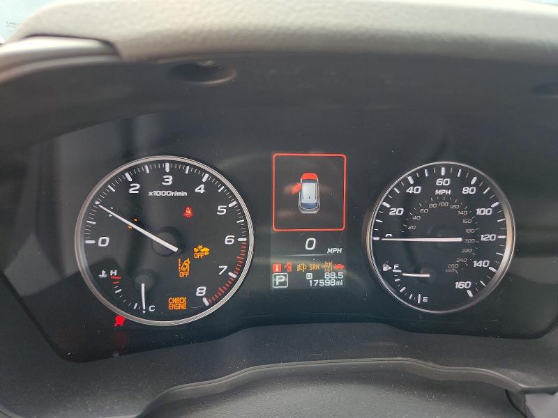 2025 Subaru VIN JF2GUHDC1SH310055 COPART salvage auction — FRONT END, Wi - Cert Of Title-Salvage Vehicle, sold $5,500 on 2026-07-27 (photo 9)