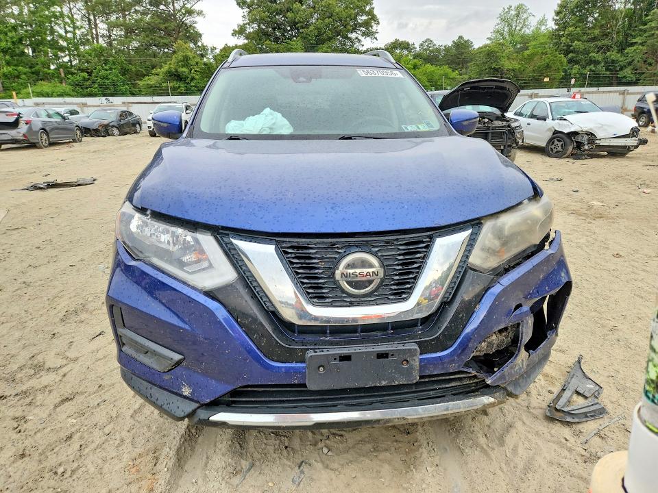 2019 Nissan Rogue VIN JN8AT2MV1KW371153 COPART salvage auction — FRONT END, Md - Cert Of Salvage > 75% Damage, sold $2,150 on 2026-07-07 (photo 5)