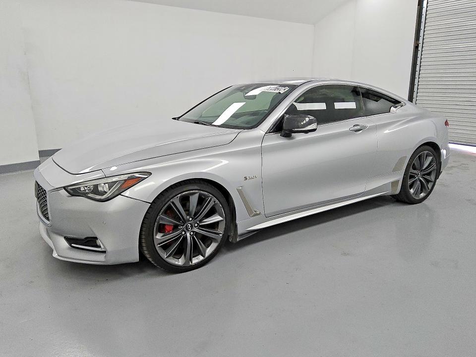 2017 Infiniti Q60 VIN JN1FV7EL1HM701953 COPART salvage auction — MINOR DENT/SCRATCHES, TX - CERTIFICATE OF TITLE, sold $4,000 on 2026-07-14 (photo 1)