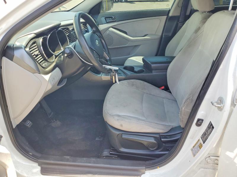 2012 Kia Optima VIN 5XXGM4A77CG022232 COPART salvage auction — REAR END, Ca - Salvage Certificate, sold $950 on 2026-07-08 (photo 7)