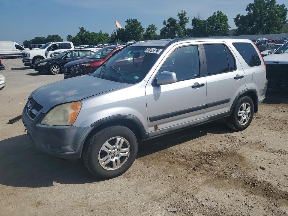2002 Honda Cr-v VIN JHLRD78802C008196 COPART salvage auction — FRONT END, MO - CERTIFICATE OF TITLE, sold $675 on 2026-07-24 (photo 1)