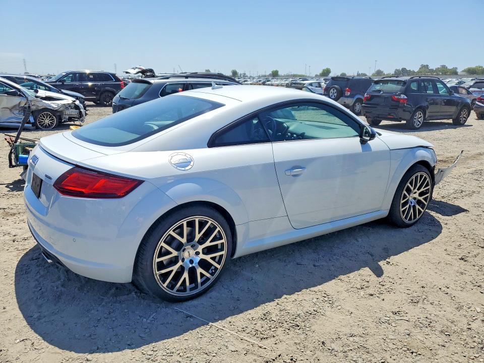 2017 Audi Tt VIN TRUC5AFV5H1006119 COPART salvage auction — FRONT END, Ca - Salvage Certificate, sold $6,500 on 2026-07-07 (photo 3)