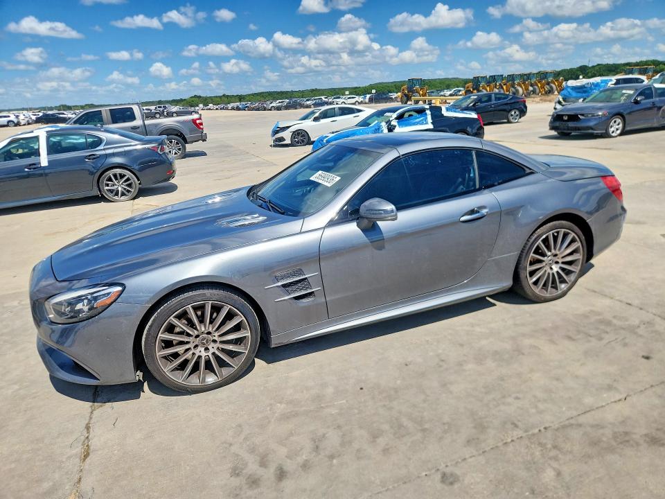 2018 Mercedes-benz Sl-klasse VIN WDDJK7DAXJF052024 COPART salvage auction — WATER/FLOOD, Tx - Salvage Title-Flood Damage, sold $22,500 on 2026-07-16 (photo 1)
