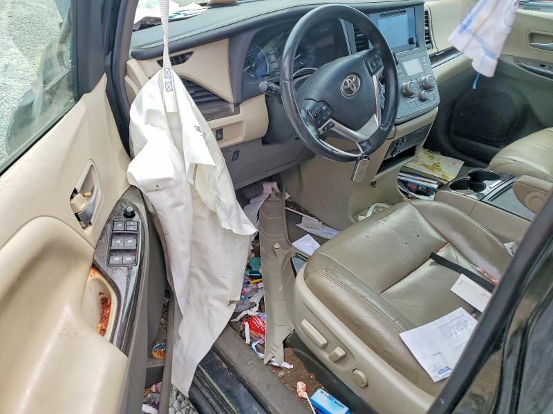 2015 Toyota Sienna VIN 5TDYK3DC3FS584158 COPART salvage auction — REAR END, NC - SALVAGE CERTIFICATE OF TITLE, sold $225 on 2026-07-23 (photo 8)
