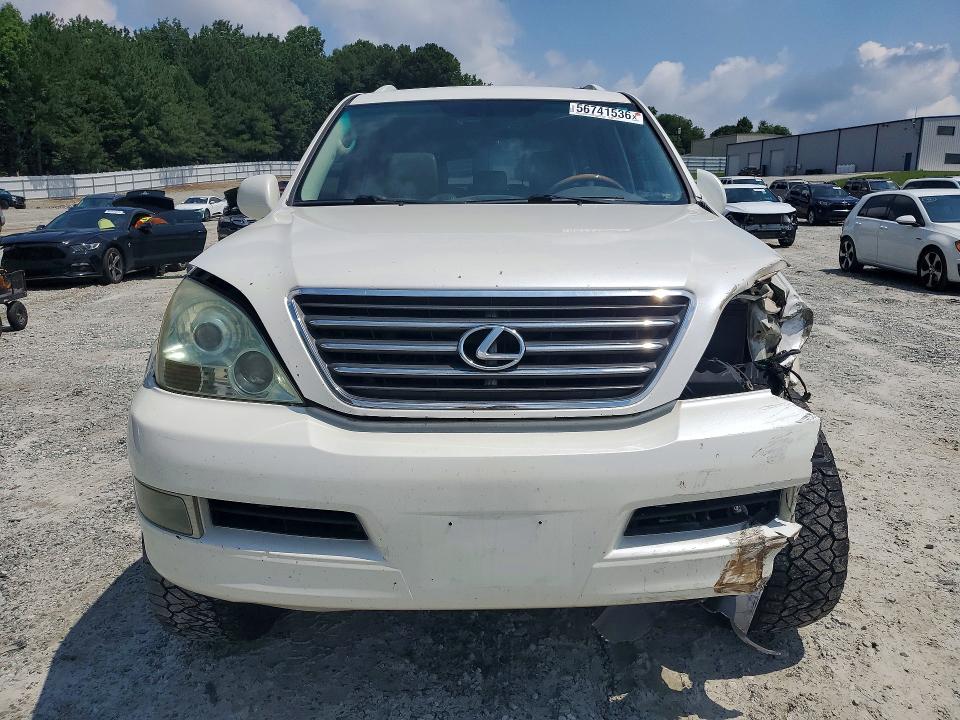 2007 Lexus Gx VIN JTJBT20X470126524 COPART salvage auction — FRONT END, Ga - Cert Of Title-Salvage, sold $3,650 on 2026-07-29 (photo 5)