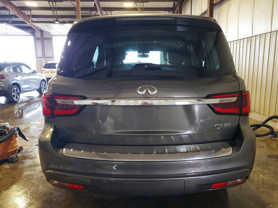 2019 Infiniti Qx80 VIN JN8AZ2NEXK9228102 COPART salvage auction — FRONT END, Pa - Certificate Of Salvage, sold $7,000 on 2026-07-14 (photo 6)