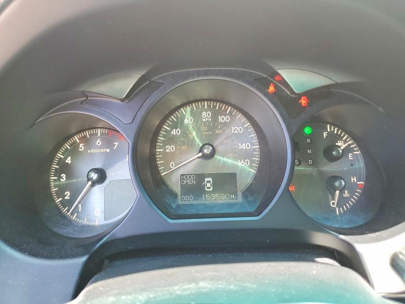 2006 Lexus Gs 300 VIN JTHBH96S965043244 COPART salvage auction — FRONT END, Nv - Salvage Title, sold $675 on 2026-07-28 (photo 9)