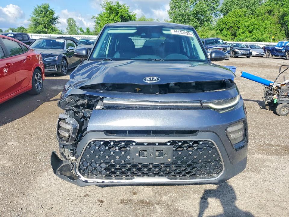 2021 Kia Soul VIN KNDJ33AU0M7753586 COPART salvage auction — FRONT END, On - Permit Salvage, sold $2,800 on 2026-07-16 (photo 5)