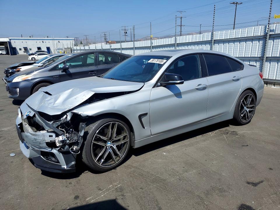 2017 BMW 4er VIN WBA4F7C32HG789461 COPART salvage auction — FRONT END, CA - SALVAGE CERTIFICATE, sold $3,000 on 2026-07-27 (photo 1)