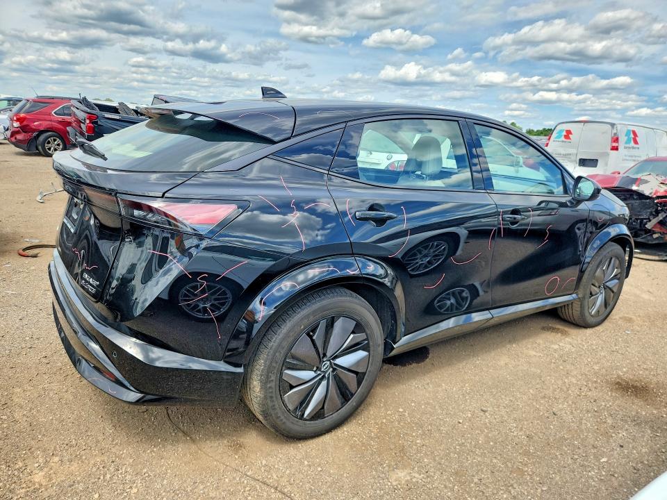 2024 Nissan Ariya VIN JN1DF0BB3RM730928 COPART salvage auction — FRONT END, Il - Salvage Certificate, sold $10,000 on 2026-07-21 (photo 3)