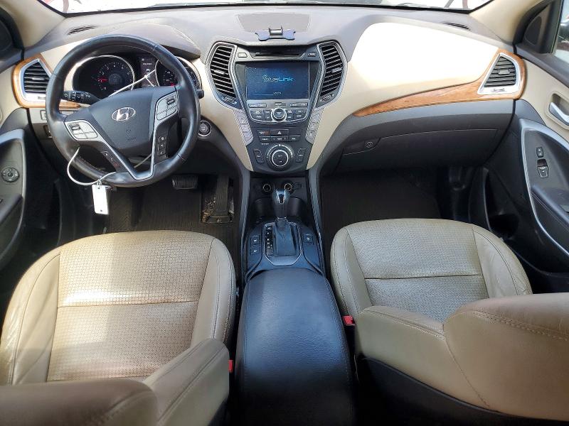 2014 Hyundai Santa fe VIN KM8SR4HF4EU077447 COPART salvage auction — FRONT END, Salvage Title, sold $225 on 2026-07-29 (photo 8)