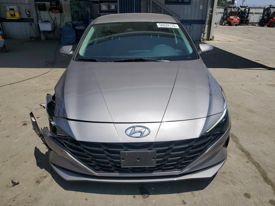 2022 Hyundai Elantra VIN KMHLM4AG1NU354738 COPART salvage auction — FRONT END, Ca - Salvage Certificate, sold $4,600 on 2026-07-13 (photo 5)