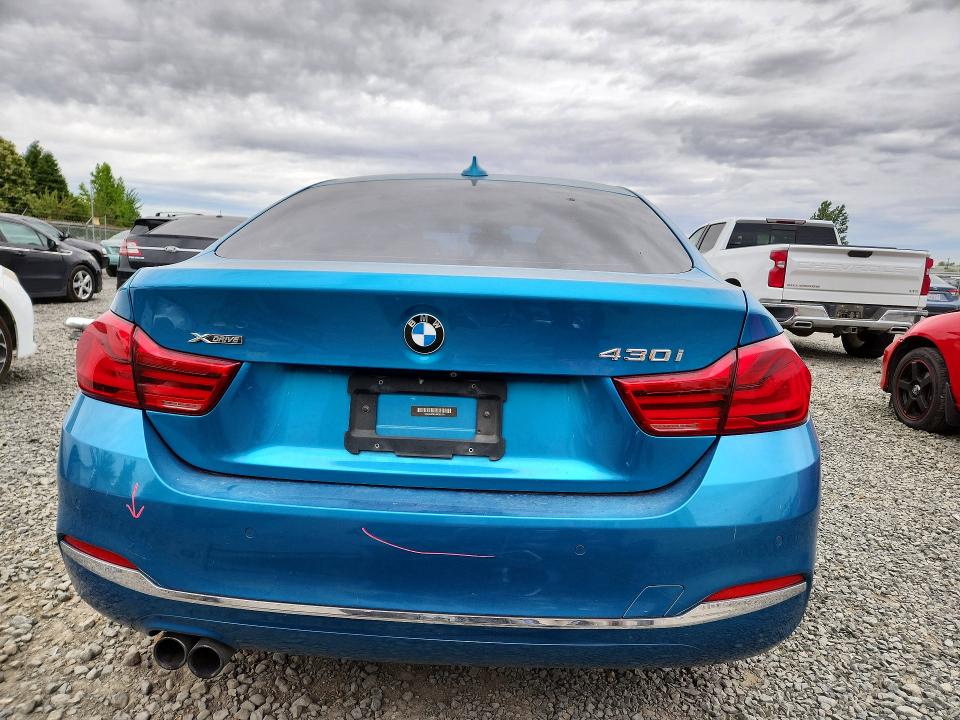 2018 BMW VIN WBA4J3C50JBG95769 COPART salvage auction — FRONT END, Or - Salvage Title Certificate, sold $4,750 on 2026-08-18 (photo 6)