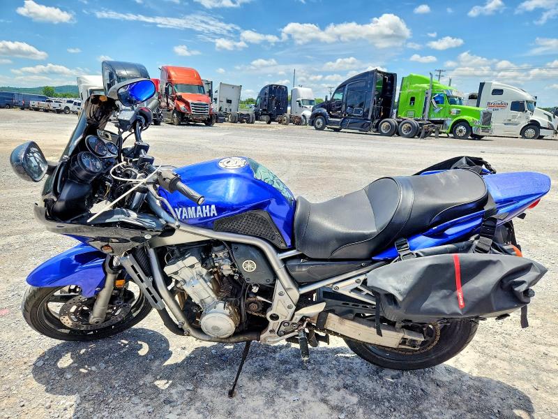 2001 Yamaha Fzs10 VIN JYARN07E91A001519 COPART salvage auction — SIDE, Tn - Salvage Certificate, sold $275 on 2026-07-09 (photo 3)