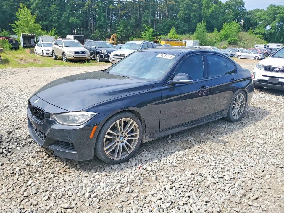 2014 BMW 3er VIN WBA3B9G52ENR79492 COPART salvage auction — MINOR DENT/SCRATCHES, Ma - Cert Of Title-Reconstrctd Coll, sold $4,100 on 2026-07-22 (photo 1)