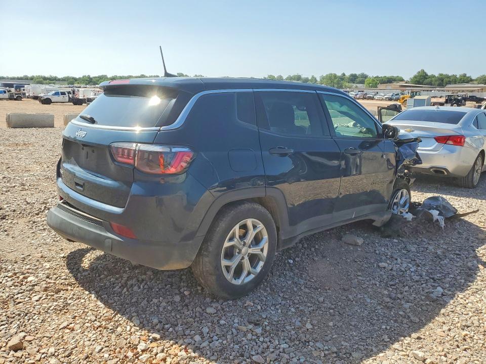 2024 Jeep Compass VIN 3C4NJDAN1RT170310 COPART salvage auction — FRONT END, Ok - Cert Of Title-Repossession, sold $4,500 on 2026-07-02 (photo 3)
