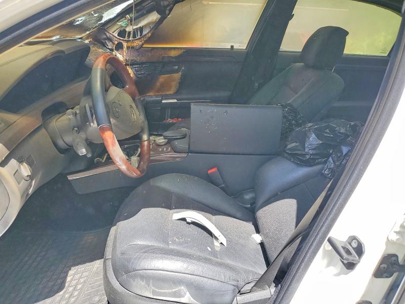 2010 Mercedes-benz S-klasse VIN WDDNG8GB8AA352977 COPART salvage auction — Burn Interior, On - Permit No Brand - Unfit, sold $250 on 2026-07-28 (photo 7)