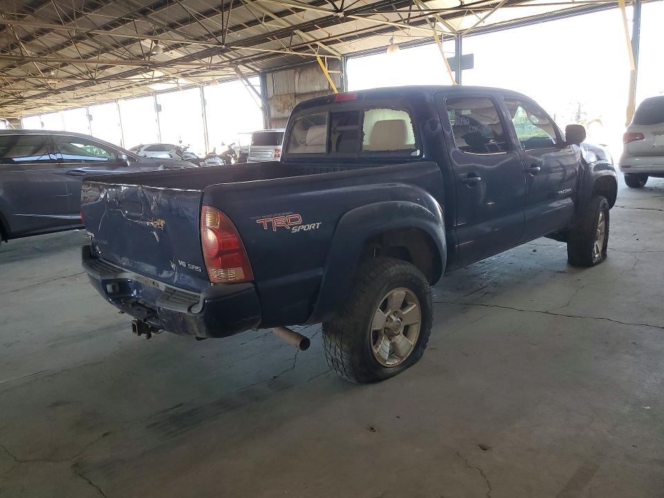 2005 Toyota Tacoma VIN 5TELU42NX5Z103015 COPART salvage auction — FRONT END, Az - Certificate Of Title, sold $3,250 on 2026-07-06 (photo 3)