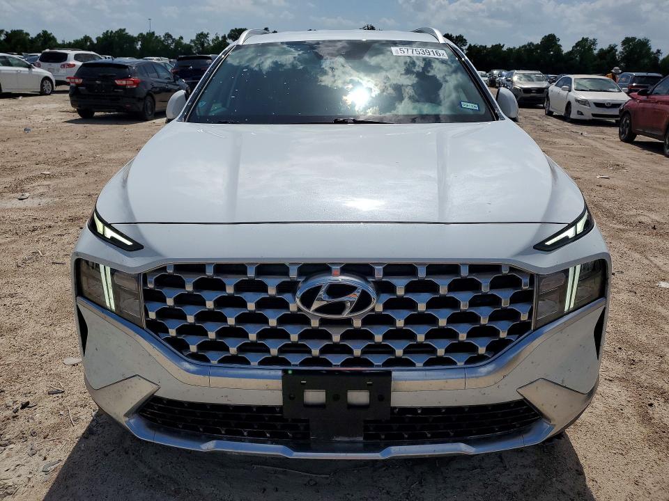2022 Hyundai VIN 5NMS24AJ6NH446629 COPART salvage auction — REAR END, Tx - Salvage Vehicle Title, sold $6,800 on 2026-07-02 (photo 5)