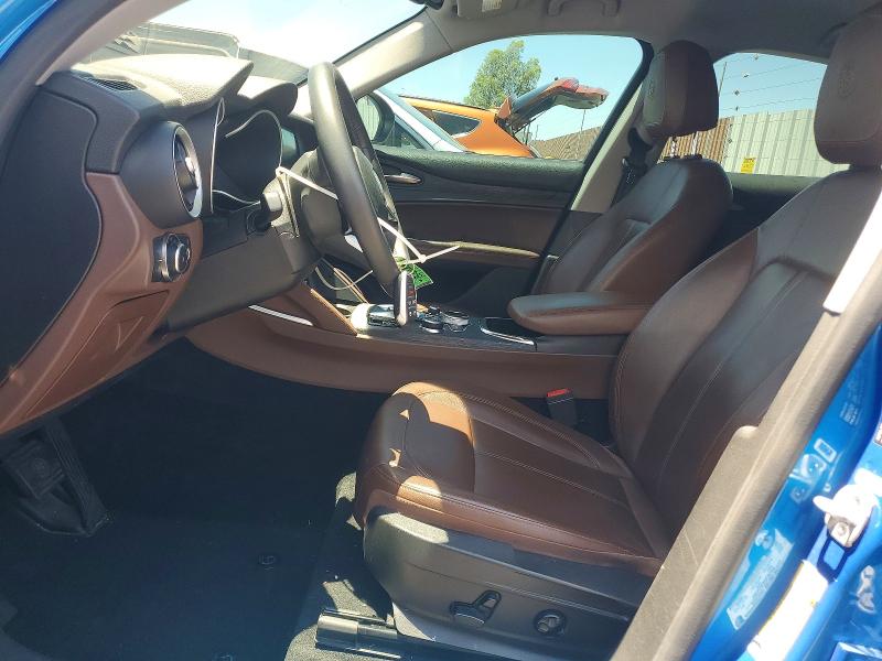 2020 Alfa romeo Stelvio VIN ZASPAJAN3L7C84304 COPART salvage auction — FRONT END, Nv - Salvage Title, sold $4,500 on 2026-07-22 (photo 7)