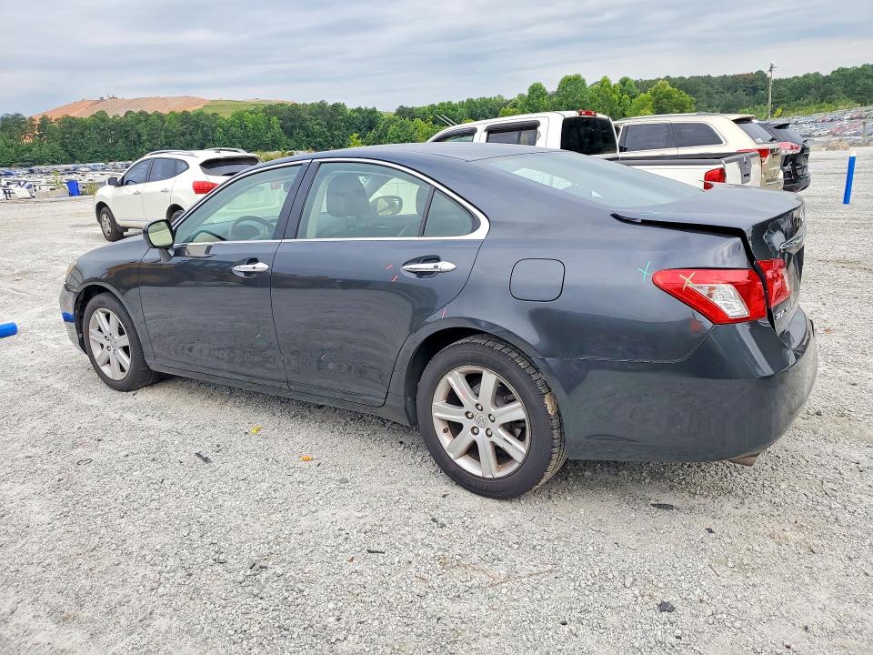 2007 Lexus Es 350 VIN JTHBJ46G672121887 COPART salvage auction — REAR END, GA - CERT OF TITLE-SALVAGE (P), sold $1,000 on 2026-07-27 (photo 2)