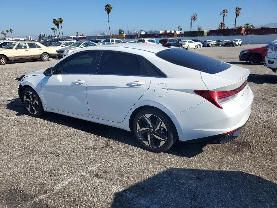 2021 Hyundai VIN 5NPLN4AG3MH027848 COPART salvage auction — FRONT END, Ca - Salvage Certificate, sold $4,800 on 2026-07-31 (photo 2)