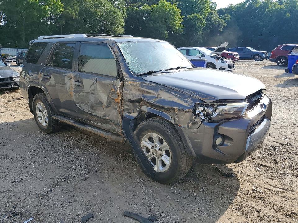 2016 Toyota 4runner VIN JTEZU5JR7G5118433 COPART salvage auction — SIDE, GA - CERT OF TITLE-SALVAGE, sold $7,000 on 2026-07-31 (photo 4)