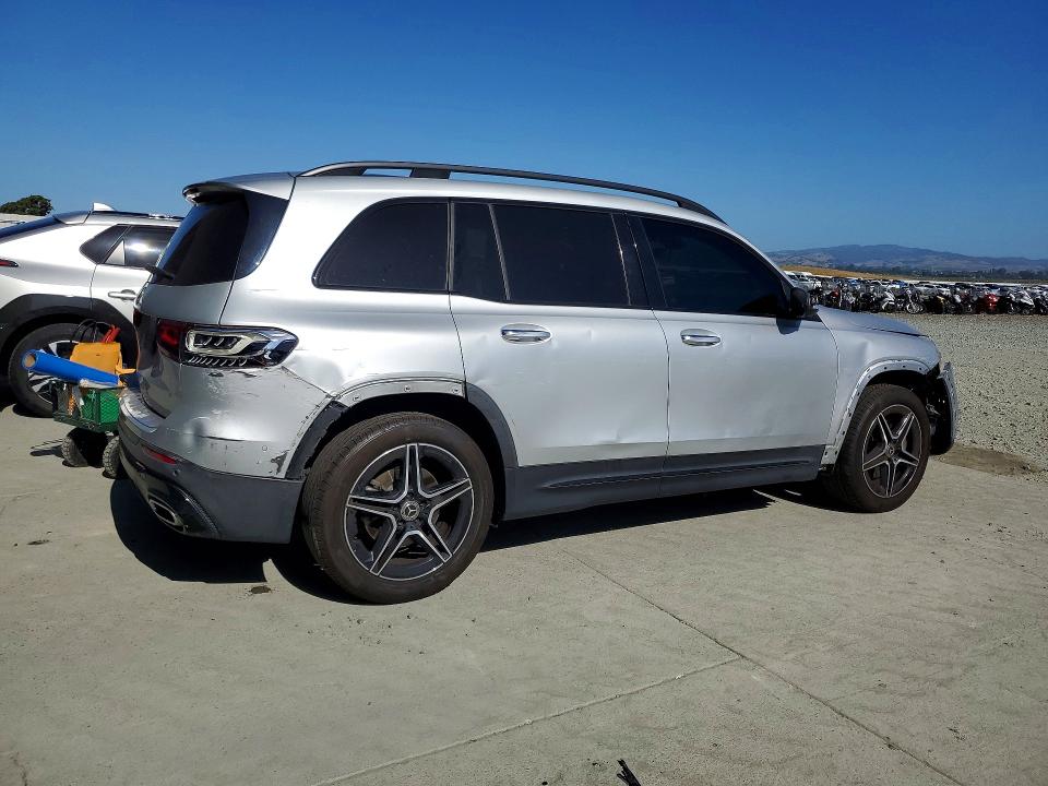 2021 Mercedes-benz Glb VIN W1N4M4HB6MW165338 COPART salvage auction — REAR END, CA - SALVAGE CERTIFICATE, sold $875 on 2026-07-23 (photo 3)