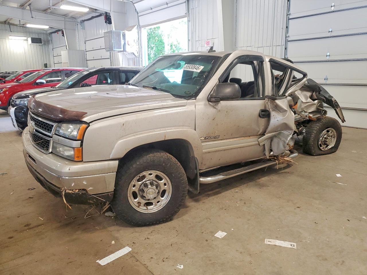 2006 Chevrolet Silverado VIN 1GCGK13U46F255107 COPART salvage auction — Rear End, MN - CERT OF TITLE-SALVAGE, sold $725 on 2026-07-09 (photo 1)