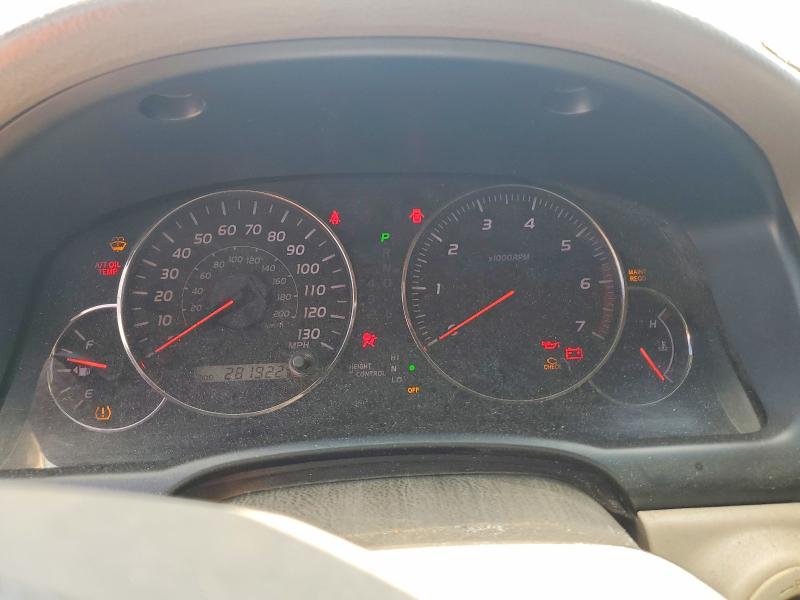 2008 Lexus Gx 470 VIN JTJBT20X180170868 COPART salvage auction — UNDERCARRIAGE, AL - CERTIFICATE OF TITLE, sold $1,900 on 2026-07-28 (photo 9)