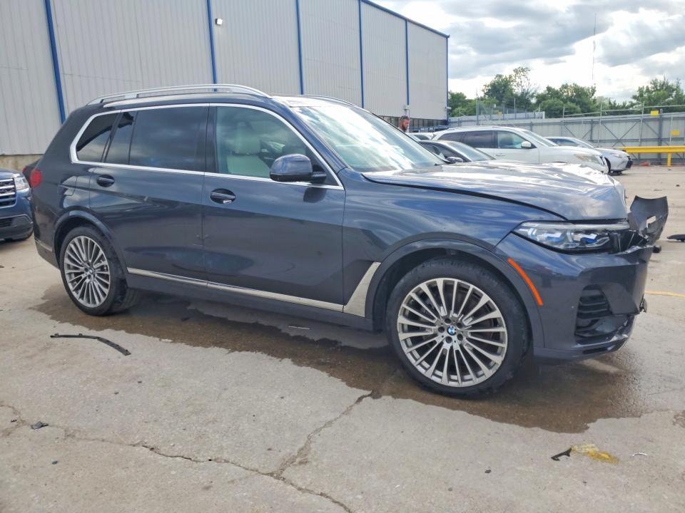 2019 BMW X7 VIN 5UXCX4C59KLB39814 COPART salvage auction — FRONT END, KY - CERT OF TITLE-SALVAGE, sold $15,600 on 2026-07-11 (photo 4)