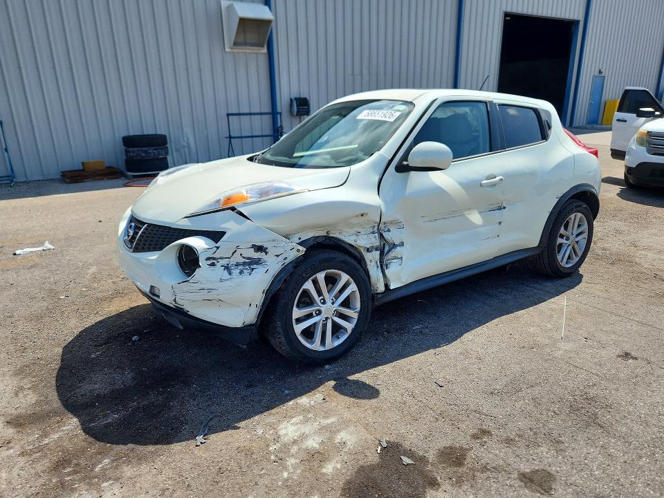 2011 Nissan Juke VIN JN8AF5MRXBT005317 COPART salvage auction — SIDE, FL - CERT OF TITLE SLVG REBUILDABLE, sold $450 on 2026-07-15 (photo 1)
