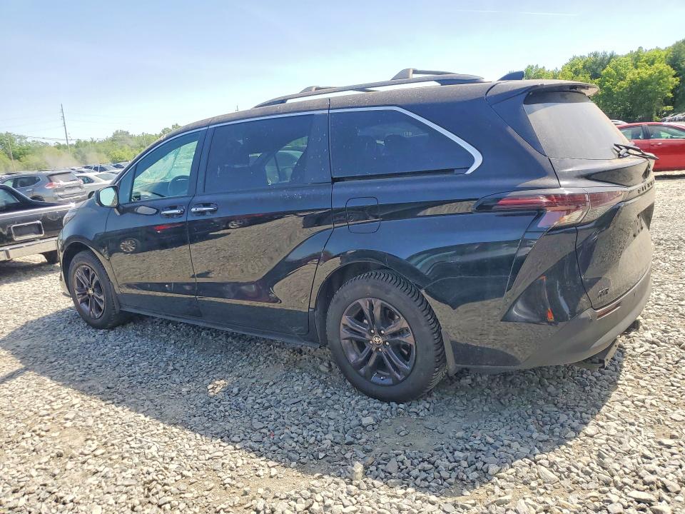2024 Toyota Sienna VIN 5TDCSKFC9RS120281 COPART salvage auction — ROOF, Ma - Cert Of Title-Salvage, sold $27,000 on 2026-07-10 (photo 2)
