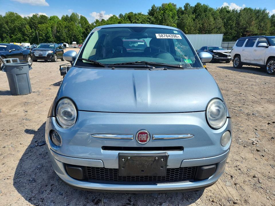 2015 Fiat VIN 3C3CFFAR3FT667348 COPART salvage auction — FRONT END, Va - Certificate Of Title (P), sold $3,300 on 2026-07-08 (photo 5)
