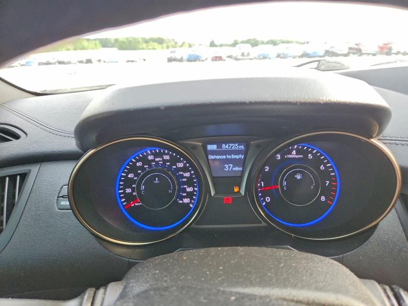 2013 Hyundai Genesis VIN KMHHU6KJ2DU080542 COPART salvage auction — NORMAL WEAR, Il - Certificate Of Title, sold $3,500 on 2026-07-07 (photo 9)
