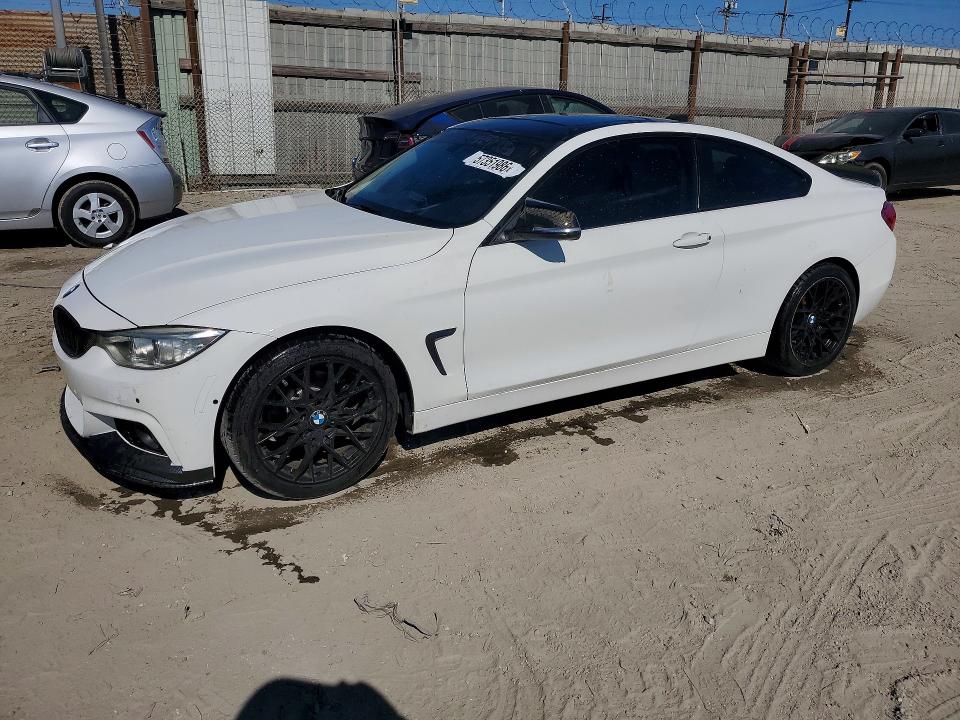 2015 BMW 4er VIN WBA3N7C50FK224975 COPART salvage auction — MINOR DENT/SCRATCHES, Mt - Dis/Dlr/Exp Only Clean Title, sold $1,300 on 2026-08-03 (photo 1)