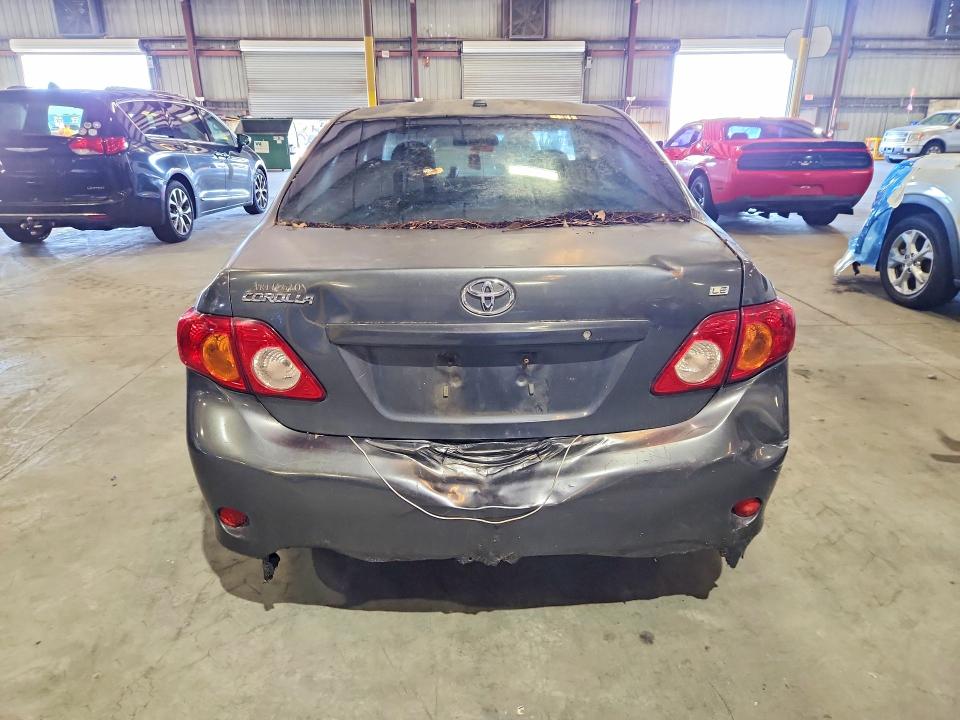2010 Toyota Corolla VIN JTDBU4EE3A9100874 COPART salvage auction — REAR END, Mt - Certificate Of Title, sold $800 on 2026-07-08 (photo 6)