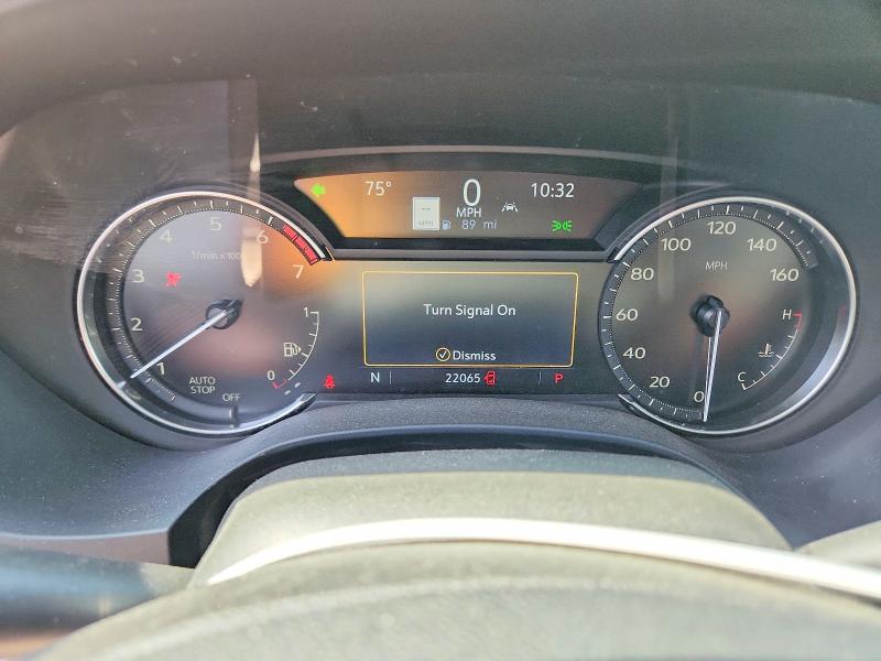 2024 Cadillac Ct4 VIN 1G6DJ5RKXR0130920 COPART salvage auction — REAR END, Ca - Salvage Certificate, sold $8,000 on 2026-07-17 (photo 9)