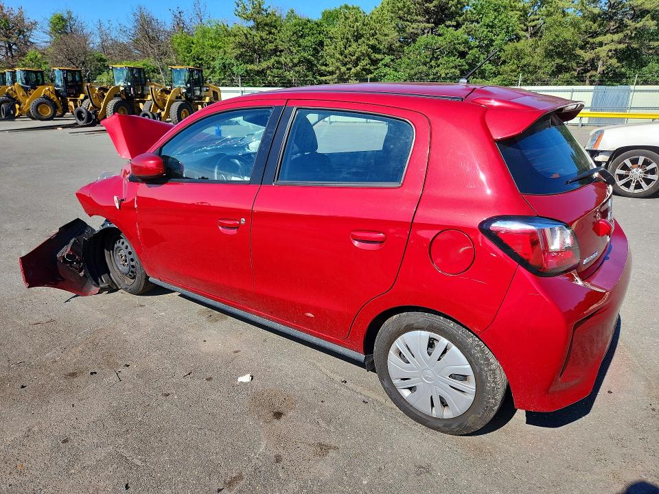 2024 Mitsubishi Mirage VIN ML32AUHJXRH034040 COPART salvage auction — FRONT END, FL - CERTIFICATE OF DESTRUCTION, sold $475 on 2026-07-20 (photo 2)
