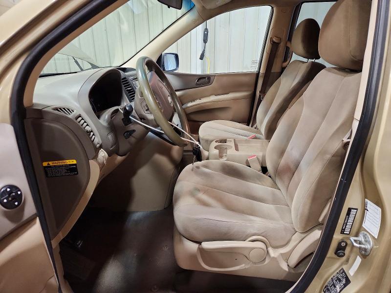 2011 Kia SEDONA VIN KNDMG4C73B6402737 COPART salvage auction — FRONT END, Pa - Certificate Of Salvage, sold $400 on 2026-07-07 (photo 7)