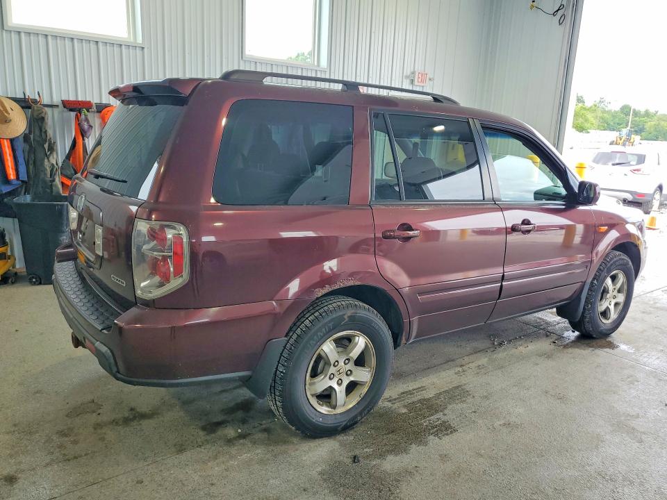 2008 Honda Pilot VIN 5FNYF18388B009998 COPART salvage auction — FRONT END, OH - CERT OF TITLE-SALVAGE, sold $300 on 2026-07-10 (photo 3)