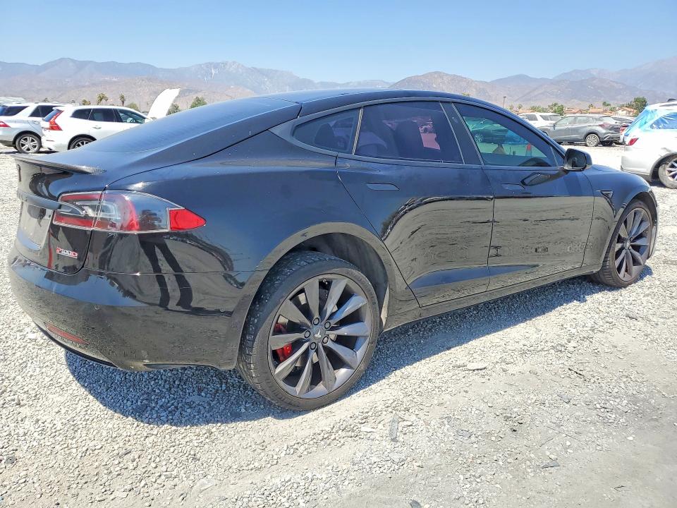2017 Tesla Model s VIN 5YJSA1E44HF227552 COPART salvage auction — FRONT END, Ca - Salvage Certificate, sold $11,300 on 2026-07-08 (photo 3)