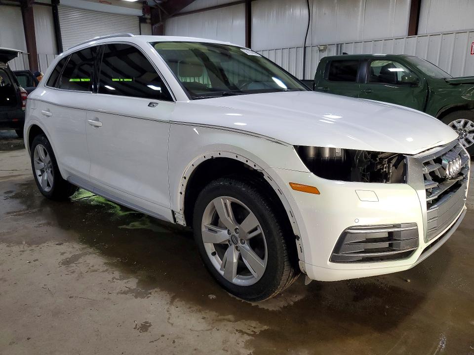 2018 Audi Q5 VIN WA1BNAFY2J2113185 COPART salvage auction — FRONT END, Pa - Certificate Of Salvage, sold $7,400 on 2026-07-29 (photo 4)